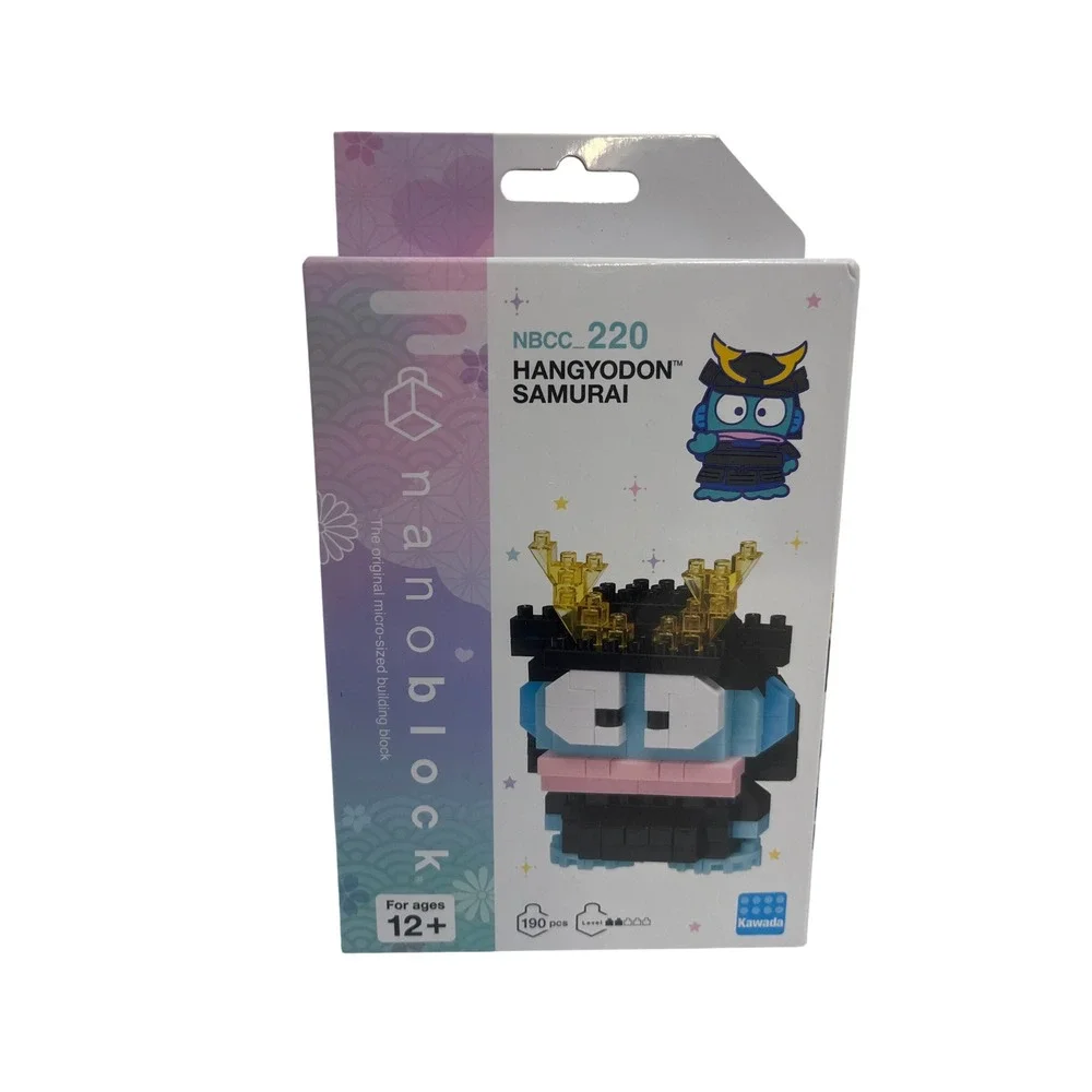 Nanoblock NBCC 220 Hangyodon Samurai Micro Building Blocks Kawada 190pcs Ages 12